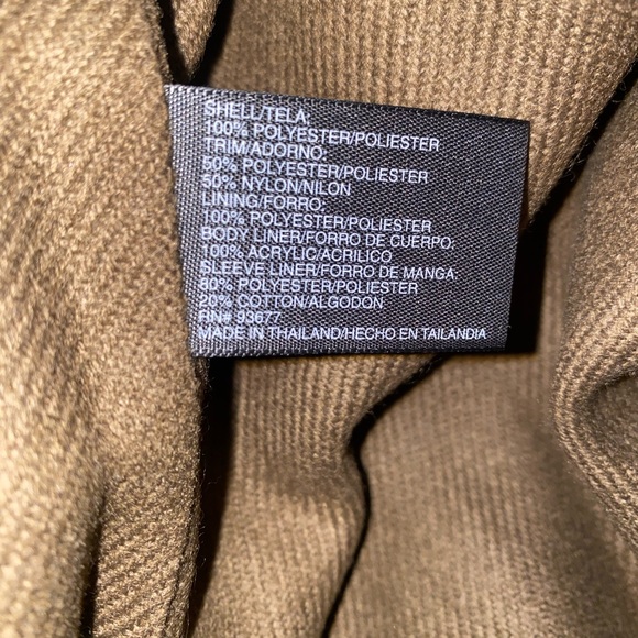 EAST 5TH - WOMEN'S LONG FULL ZIP & BUTTON TRENCH JACKET - SIZE Small - Picture 3 of 10